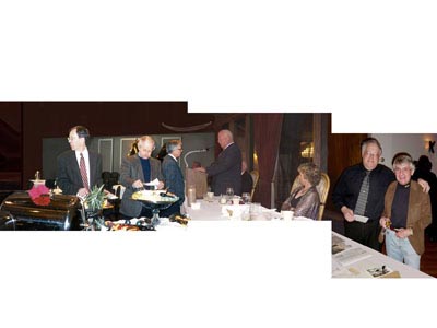 <i>Retirement Party </i>, 2005, photographic collage, lightjet print, 9 x 32 3/4 inches (83.1 x 248.9 cm), edition of 4