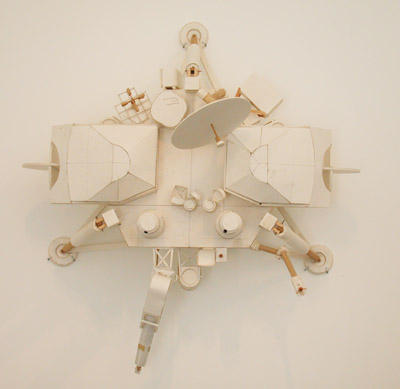 <i>Munin Study Model</i>, 2007, foam core, wood, paper, glue, 28 x 33 x 19 inches (71 x 84 x 48.5 cm)