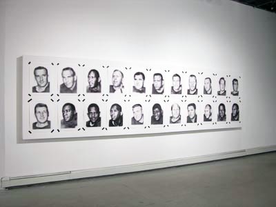 <i>The Champions 1966</i>, 2004, portfolio of 44 portraits, soft pastel and ultrachrome ink