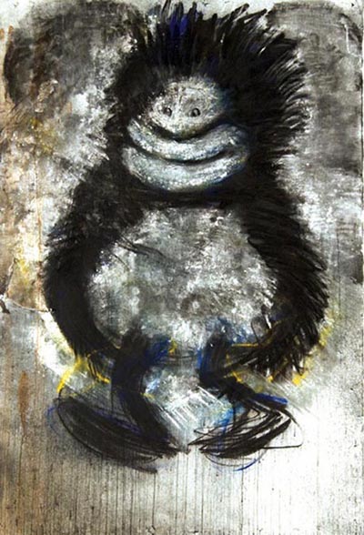 <i>This Must Be The Place</i>, 2006, charcoal and pastel on paper, 60 x 40 inches (152.4 x 101.6 cm)