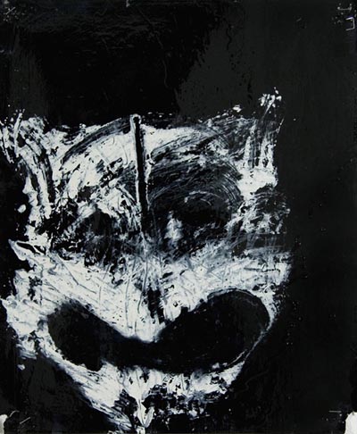 <i>Tiger II</i> [from the Wanted Series], 2003, enamel on paper, 17 x 14 1/4 inches (43.2 x 36.2 cm)