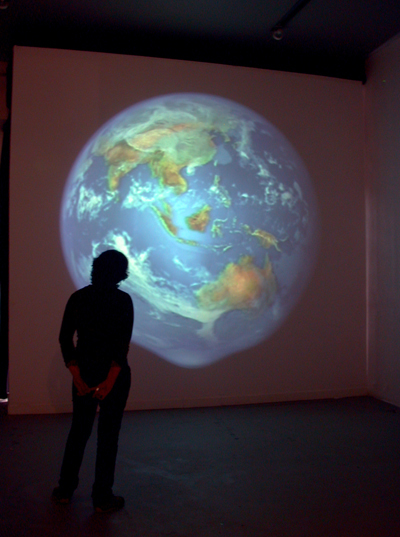 <i>Maternaprima</i>, 2006, video projection, 7'01