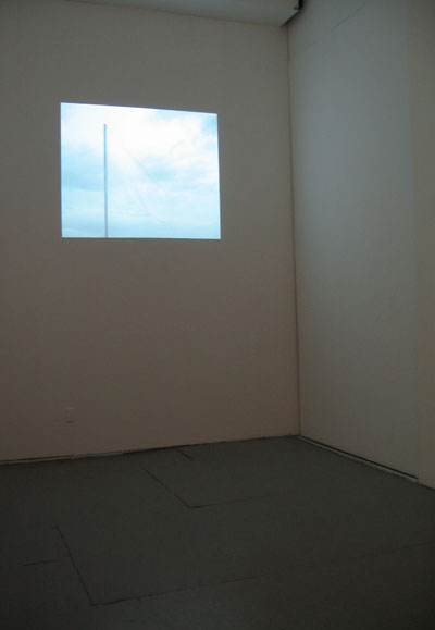 <i>One Second of Silence (Part 01, New York, 2008)</i>, 2008, video-projection, loop: 18'29' minutes 
